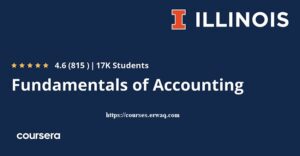 Fundamentals of Accounting Specialization by University of Illinois