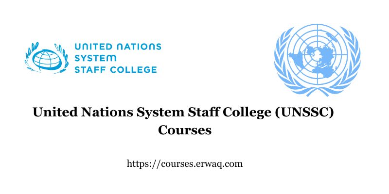 United Nations System Staff College (UNSSC) Courses