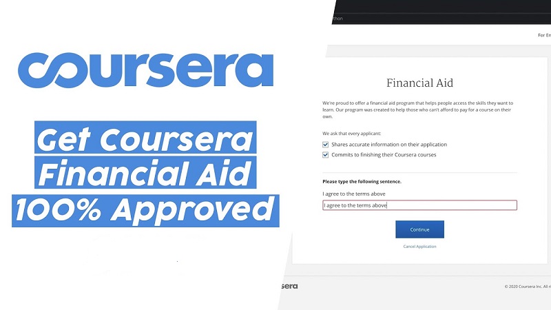 How To Receive Financial Aid On Coursera
